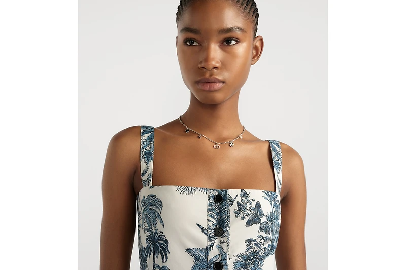 Dioriviera Mid-Length Flared Dress