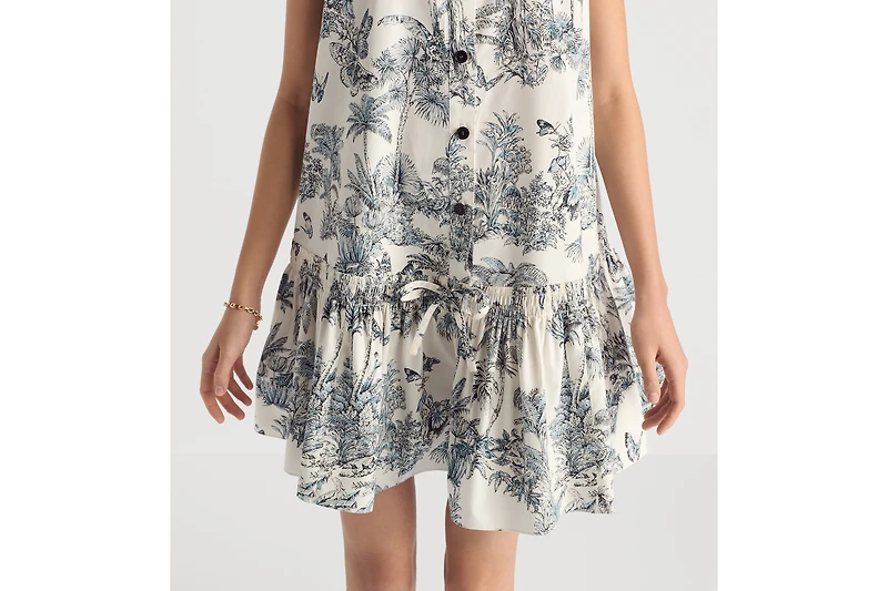 Dioriviera Straight Ruffled Dress
