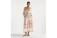 Dioriviera Mid-Length Flared Skirt