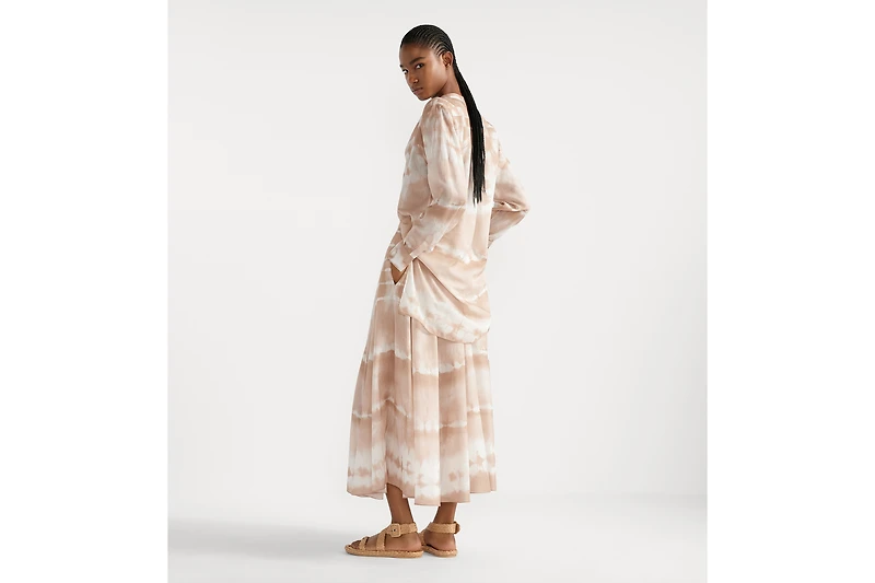 Dioriviera Mid-Length Flared Skirt