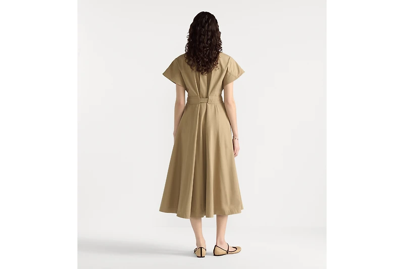 Dioriviera Mid-Length Belted Shirtdress