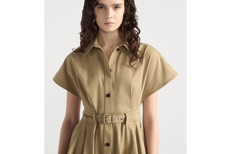 Dioriviera Mid-Length Belted Shirtdress