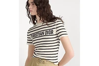 Dioriviera Cropped Short-Sleeved Sweater
