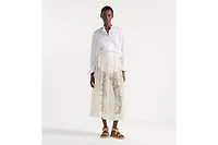 Dioriviera Mid-Length Flared Skirt