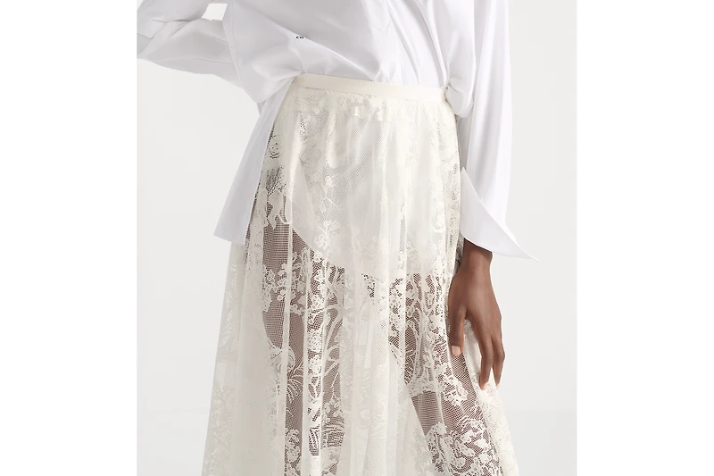 Dioriviera Mid-Length Flared Skirt