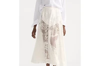 Dioriviera Mid-Length Flared Skirt