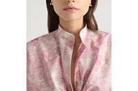 Dioriviera Tied Cropped Blouse