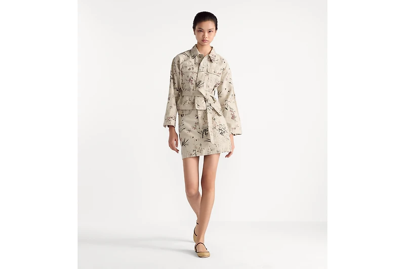 Short Belted Jacket