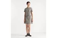 Macrocannage Miniskirt