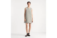 Short Macrocannage Dress