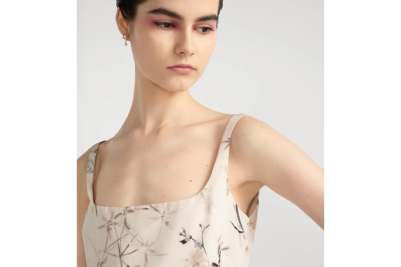 Mid-Length Belted Dress