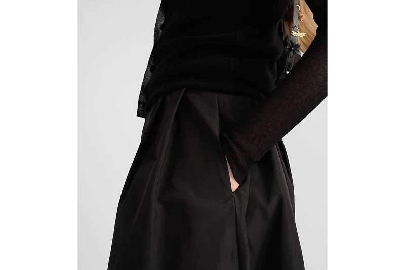 Mid-Length Flared Skirt