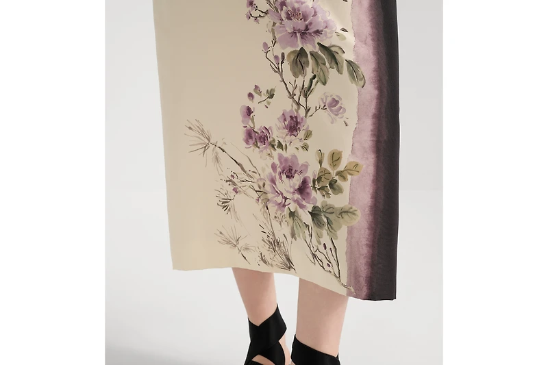 Mid-Length Straight Skirt