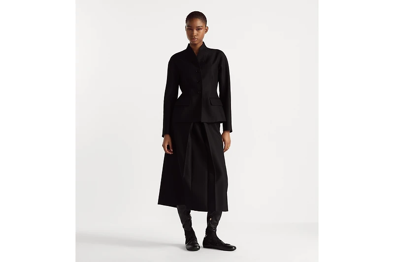 Mid-Length Straight Skirt