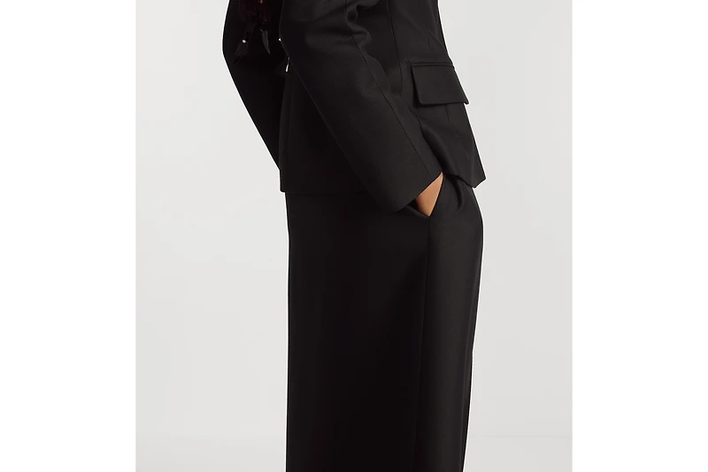 Mid-Length Straight Skirt
