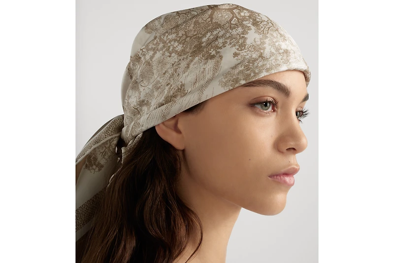 Dioriviera Toile de Jouy Sauvage 90 Square Scarf