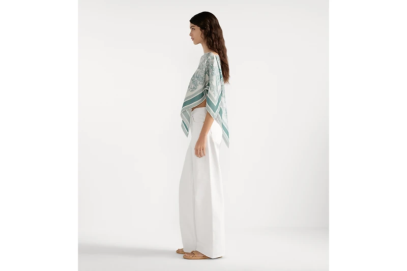 Dioriviera Toile de Jouy Sauvage Dior Silk Top