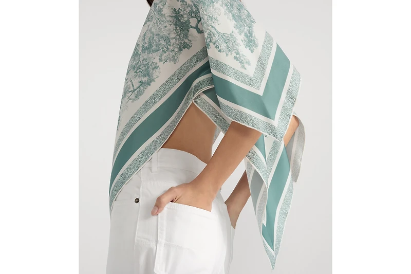 Dioriviera Toile de Jouy Sauvage Dior Silk Top