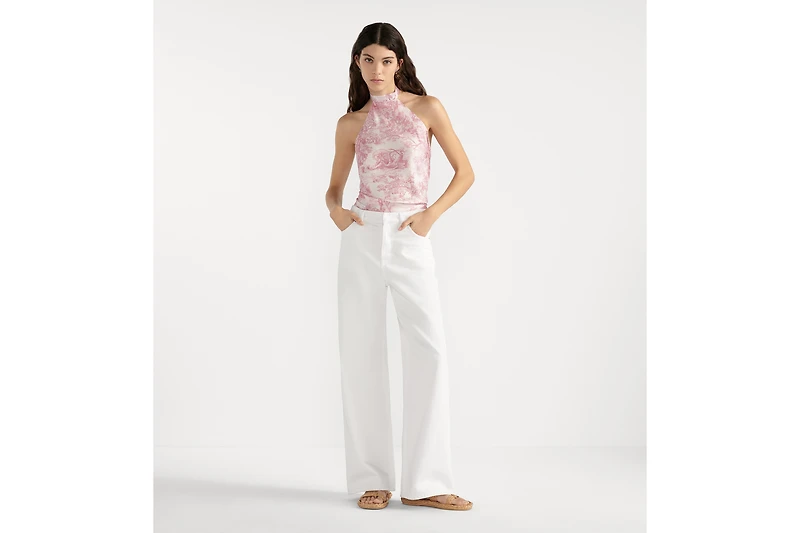 Dioriviera Toile de Jouy Sauvage Dior Silk Top