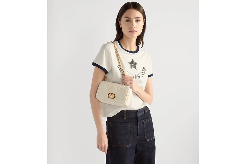 Small Soft Dior Caro Bag