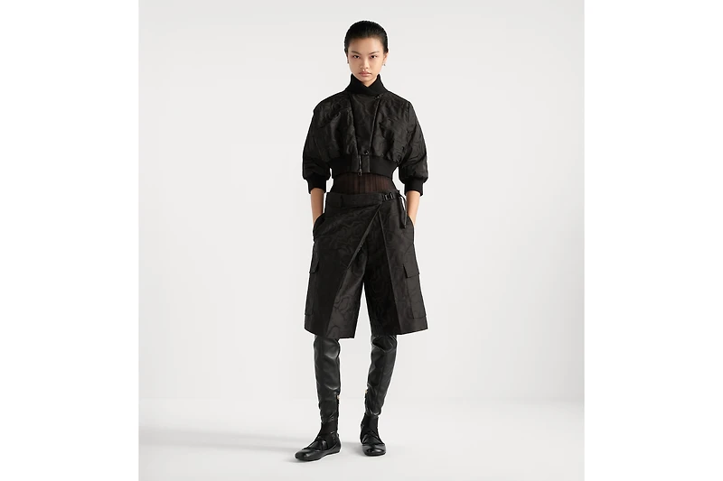 Cargo Wrap Bermuda Shorts