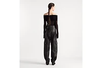 Fitted Draped Sweater