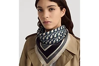 Dior Oblique Diortwin 70 Square Scarf