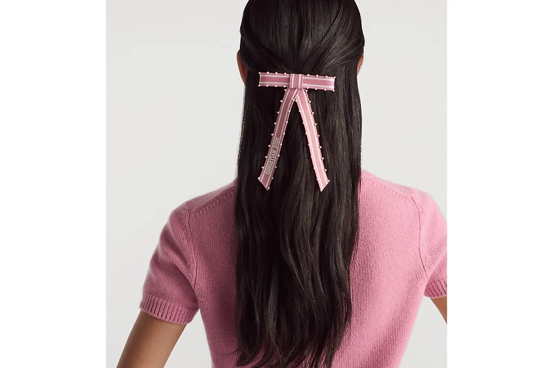 Dioriviera Christian Dior Embroidered Dior Twist Bow
