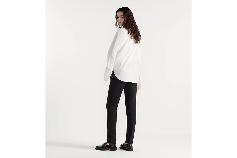 Blouse with Plastron
