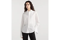 Blouse with Plastron