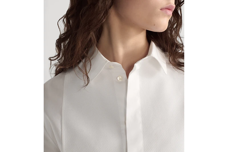 Blouse with Plastron