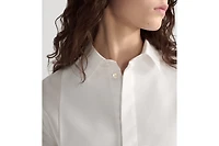 Blouse with Plastron