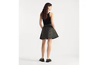 Macrocannage Miniskirt