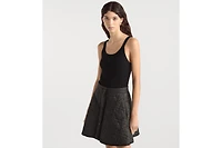 Macrocannage Miniskirt