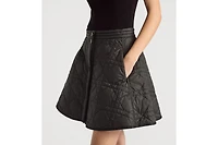 Macrocannage Miniskirt