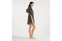 Dior Oblique Hooded Poncho