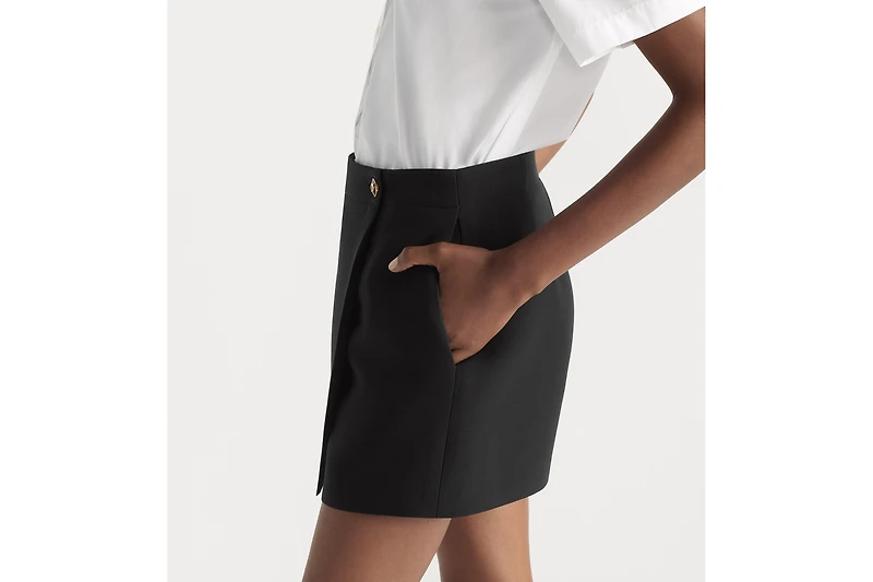 Skort with CD Button
