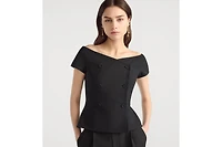 Off-The-Shoulder Jacket