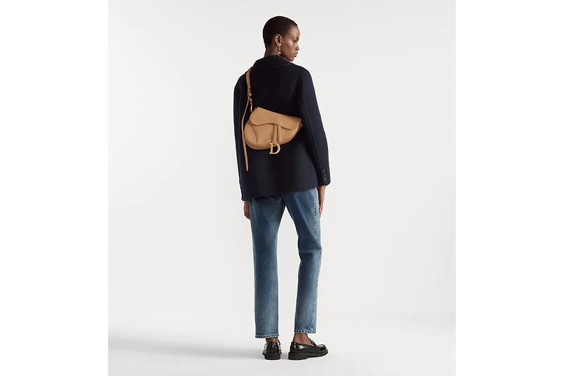 Medium Soft Saddle Bag with Strap
