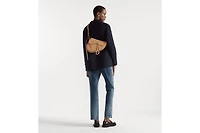 Medium Soft Saddle Bag with Strap