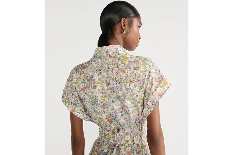 Mid-Length Belted Shirtdress