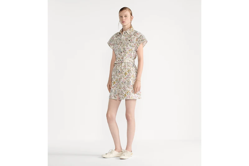 Short Belted Shirtdress
