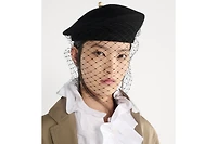 Dior Century Beret with Veil