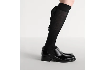 Dior High Socks with Bows