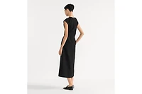 Mid-Length Belted Dress