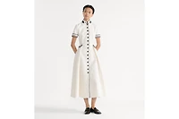 Mid-Length Belted Shirtdress