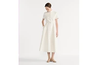 Mid-Length Belted Shirtdress
