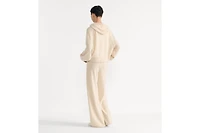 Hooded Zipped Cardigan