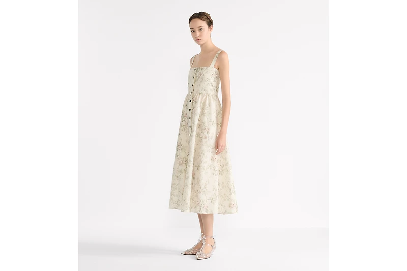 Mid-Length Flared Dress