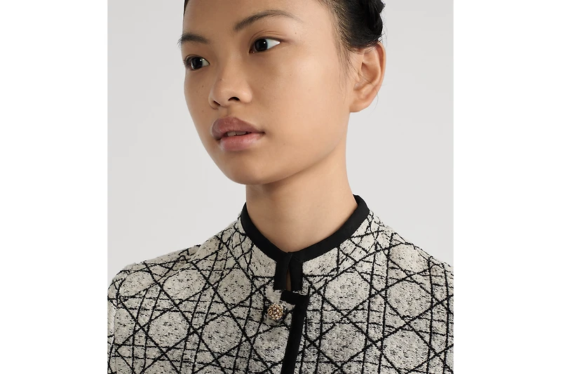 Macrocannage Cropped Jacket